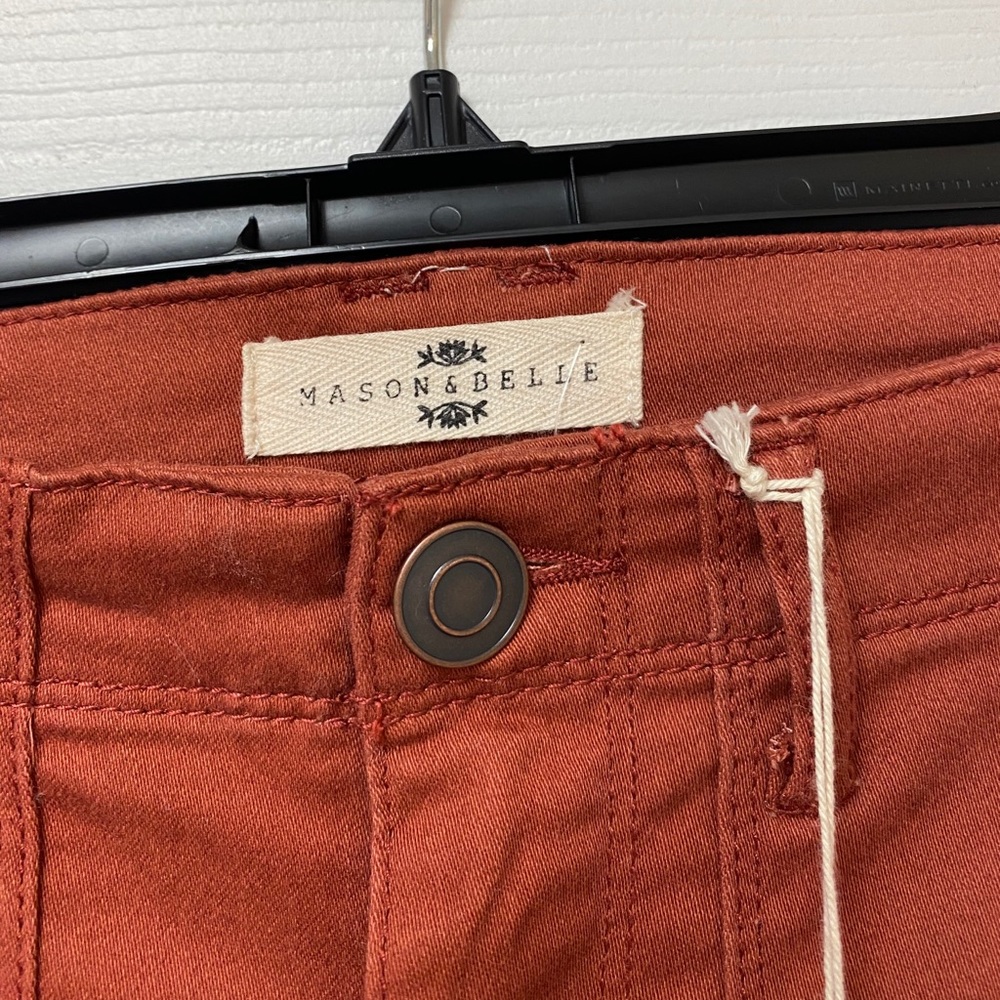Burnt Orange ankle pants- size 2